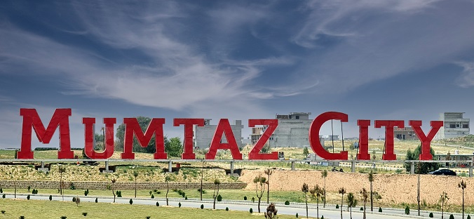 Mumtaz City — Boundary Walls & Roads